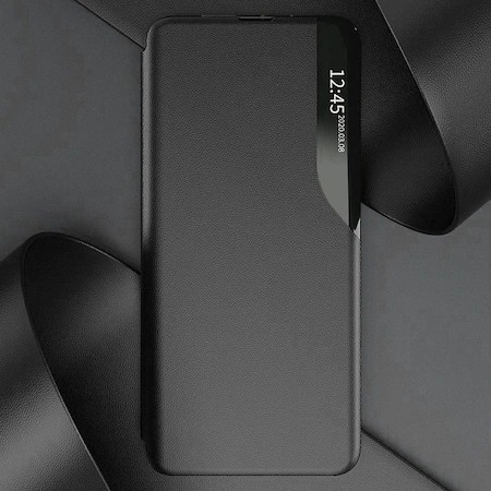 Husa Samsung A03 4G a032 Flip Book Smart View Black