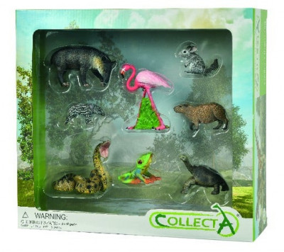 Set de 8 figurine pictate manual Wild Life foto