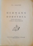 HERMANN SI DOROTHEA de LAURA M. DRAGOMIRESCU de W.V. GOETHE, 1941
