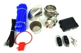 Kit Clapeta Evacuare Cut-Off Valve 63mm Motor Turbo, 2 Telecomenzi, Universal