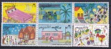 DB1 Anguilla 1976 Pictura Copii Craciun 6 v. MNH