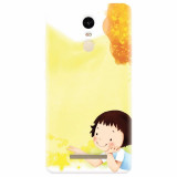 Husa silicon pentru Xiaomi Remdi Note 3, Child Autumn Paint Hd