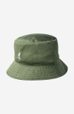 Kangol pălărie culoarea verde K5332.OLIVE-OLIVE
