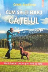 Cum sa-ti educi catelul. Ghid ilustrat, pas cu pas, luna cu luna - 2013 - Colette Arpaillange (F147) foto