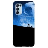 Husa compatibila cu Oppo A31 model Death Star, Silicon, TPU, Viceversa, Transparent, Carcasa