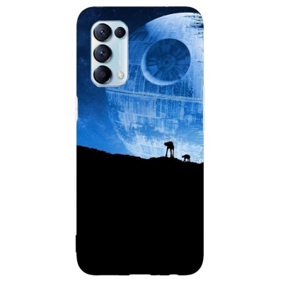 Husa compatibila cu Oppo A76 model Death Star, Silicon, TPU, Viceversa foto