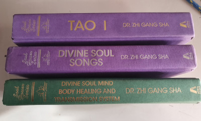 ZHI GANG SHA-TAO I , DIVINE SOUL SONGS , DIVINE SOUL MIND - 3 vol.in lb.engleza foto