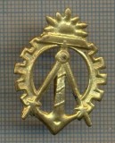 Y 1522 INSIGNA- MILITARA -SEMN DE ARMA -INGINER GENIU -PENTRU COLECTIONARI