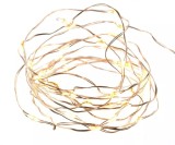 Ghirlanda luminoasa 30 micro LED-uri albe luminozitate ridicata lumina calda WELL