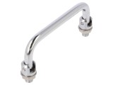 Manetă oțel cromat 43mm 10mm
