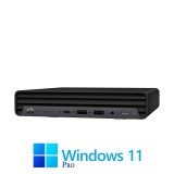 Mini PC HP EliteDesk 800 G6, Hexa Core i5-10500T, 16GB, 256GB SSD, Win 11 Pro, Dell