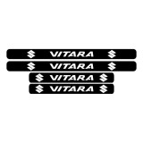 Set 4 Stickere Negre Pentru Praguri Vitara