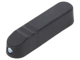 Buton reglare negru 72mm