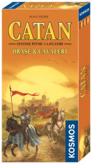 Colonistii din Catan Orase si cavaleri (extensie 5 6 jucatori) foto