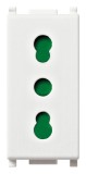 Cumpara ieftin Priza standard italian 1M Vimar Plana alb 14203