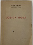Anton Dumitiru - Logica Noua - autograf dedicatie 1940