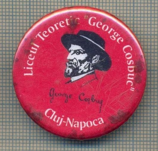 Y 1196 INSIGNA - LICEUL TEORETIC ,,GEORGE COSBUC&quot;- CLUJ-NAPOCA