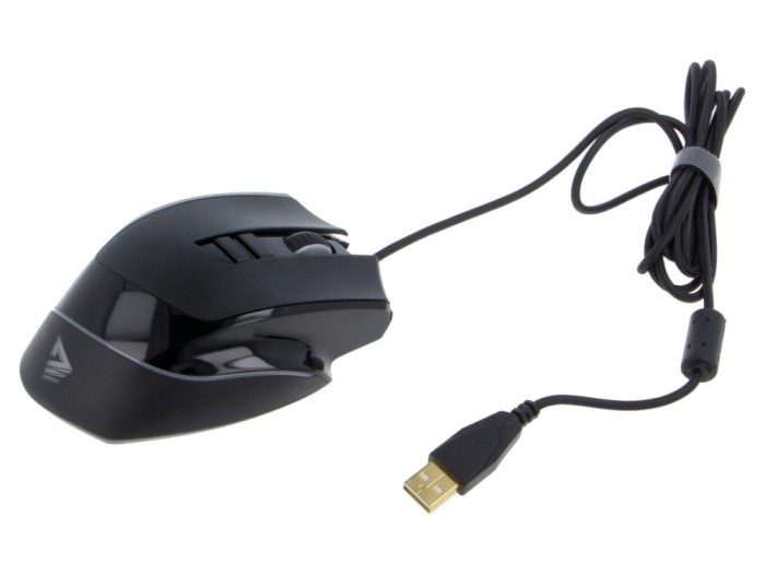 Mouse optic USB A cu cablu 1,8m
