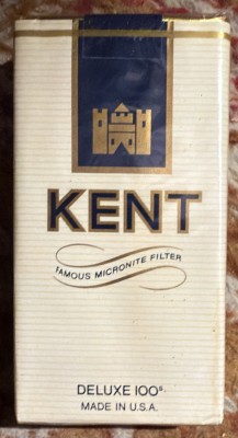 KENT, PACHET CU TIGARI DE COLECTIE SIGILAT/ ANII &amp;#039;80 FARA COD DE BARE(PACHET LUNG, MADE IN U.S.A.) foto