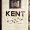 KENT, PACHET CU TIGARI DE COLECTIE SIGILAT/ ANII &#039;80 FARA COD DE BARE(PACHET LUNG, MADE IN U.S.A.)