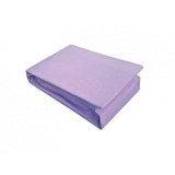 Husa de Pat si 1 Fata de Perna tip Ranforce, Lila, 100x200 cm (Bumbac 100%)