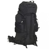 VidaXL Rucsac de drumeție, negru, 80 L, țesătură oxford
