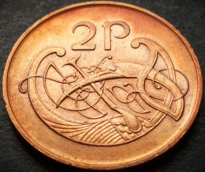 Moneda 2 PENCE - IRLANDA, anul 1986 *cod 4603 = excelenta foto