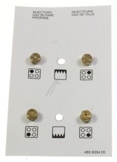 SET DUZE GAZ PROPAN-BUTAN G30 28-30MBAR 4431100102 pentru aragaz, cuptor, plita ARCELIK / BEKO