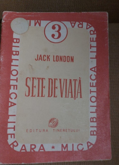 SETE DE VIATA JACK LONDON 1949