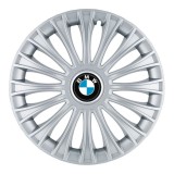 Set 4 Capace Roti, potrivite jantelor de R14, pentru BMW, model dino cromat, Autohelix MSA