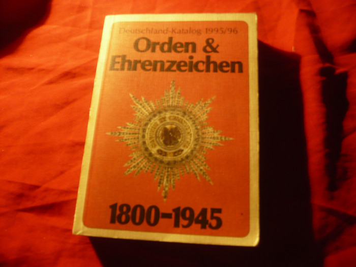 Catalog Ordine si Medalii Germania 1800-1945 de J.Nimmergut ,552 pag
