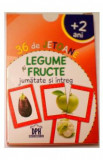 36 de jetoane - Legume si fructe (2 ani+)