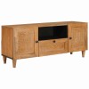 VidaXL Cabinet TV cu sertar cu raft Maro deschis Lemn masiv de mango 4018094
