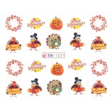 Cumpara ieftin Tatuaj Unghii LUXORISE Fall Vibes, BN-1521, LUXORISE Nail Art