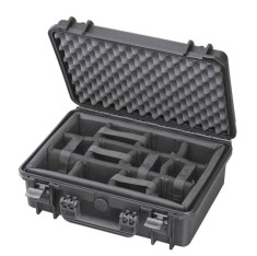 Hard case MAX430CAM Negru pentru echipamente de studio