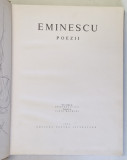 EMINESCU, POEZII, EDITIE DE PERPESSICIUS CU ILUSTRATII DE LIGIA MACOVEI, 1964