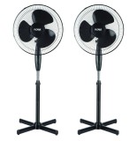 Set 2 bucati Ventilator ZLN-3262, Negru Putere 40W, Diametru 40 cm,