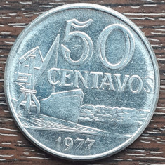 (M2293) MONEDA BRAZILIA - 50 CENTAVOS 1977