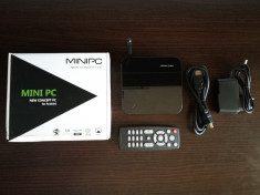 Mini PC android TV Box CS968 ( MK839 ) Quadcore + Fly Air Mouse Remote foto