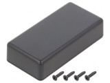 Carcasă universală ABS neagră 35x80,3x20mm IP40