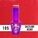 MOLLY LAC UV/LED Hearts and Kisses - Dazzling Heart 195, 10ml