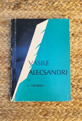 George Calinescu - Vasile Alecsandri foto