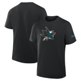 San Jose Sharks tricou de bărbați Hat Trick black - XL