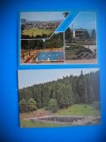 HOPCT LOT 3725 -2 CARTI POSTALE-TOPLITA -JUD HARGHITA-CIRCULATE, Circulata, Printata