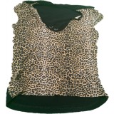 Maieu dama cu spatele din plasa neagra, model leopard , marimea S