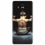 Husa silicon pentru Huawei Mate 10, Body Builder Cute Baby Tattoo