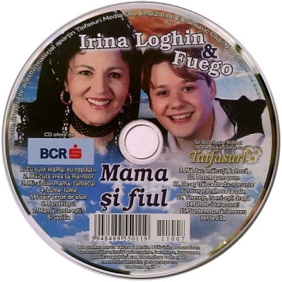 CD Irina Loghin &amp;amp; Fuego &amp;lrm;&amp;ndash; Mama Și Fiul, original foto