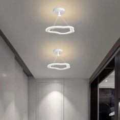 Lustra LED 27W Negru Cu 3 Functii