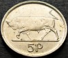 Moneda 5 PENCE - IRLANDA, anul 1992 * cod 2181, Europa