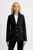 Morgan sacou culoarea negru, un singur rand de nasturi, uni, VADOR.F